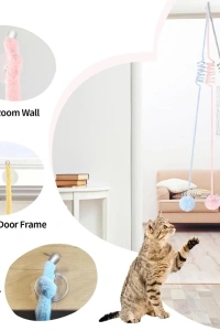 Elastik Yaylı Asılabilir Peluş Oyuncak