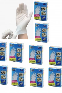 Eldiven Latex Eldiven Muayene Eldiveni S/M 60 Adet