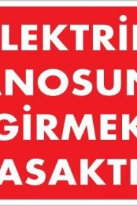 Elektrik Panosu Levhası 25x35 KOD:1118