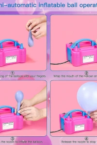 Elektrikli Balon Şişirme Makinesi