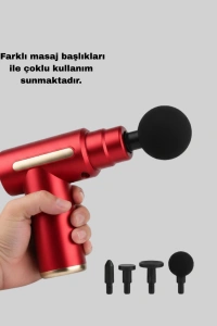 Elektrikli Masaj Tabancası Sessiz Çalışma ve Derin Doku Masajı