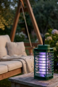 Elektrikli Sinek Öldürücü Lamba UV LED Teknolojili Sessiz ve Etkili