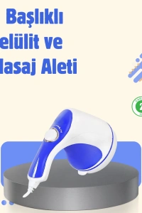 Elektrikli Yağ Yakıcı Masaj Aleti 5 Başlıklı Vücut Şekillendirici