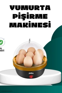 Elektrikli Yumurta Pişirme Makinesi 7 Yumurta Kapasiteli
