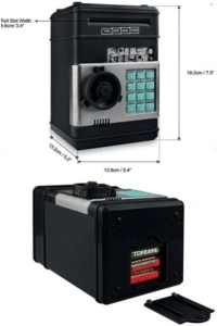 Elektronik Şifreli Kasa Otomatik ATM Kumbara