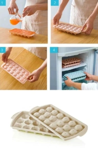 Elmas 18 Bölmeli Buz Kalıbı