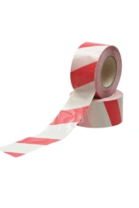 Emniyet İkaz Şeridi Kırmızı Beyaz 200 Metre