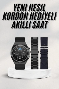 En Çok Tercih Edilen Akıllı Saat Amoled Ekran Nabız Sensörü GPS Uyumlu Adımsayar