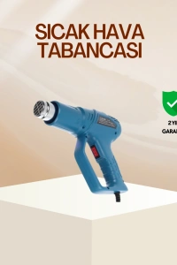 Endüstriyel 2000W Isı Tabancası Plastik Boru Lehim Boya Çıkarma