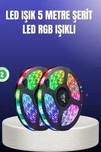 Enerji Tasarruflu RGB Şerit LED 5 Metre