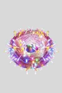 Enerji Tasarruflu Şeffaf Kablo 5 m 50 LED Dekor Işık