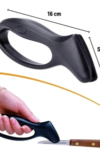 Ergonomik Paslanmaz Çelik Manuel Bıçak Bileme Aleti