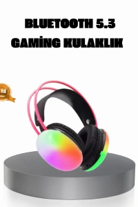 Ergonomik RGB Bluetooth Kulaklık 3D Ses