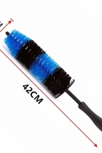 Ergonomik Saplı Jant ve Lastik Temizleme Fırçası