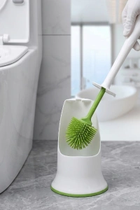 Ergonomik Silikon Tuvalet Fırçası