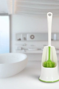 Ergonomik Silikon Tuvalet Fırçası