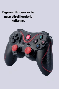 Ergonomik Tasarımlı Çok Yönlü Wireless Gamepad
