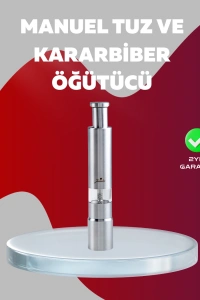 Ergonomik Tasarımlı, Nem Geçirmez Kapaklı Baharat Öğütücü