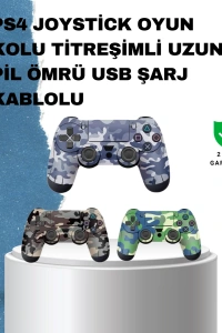 Ergonomik Tasarımlı Oyun Kolu – Hassas Tetikler ve Analog Stickler
