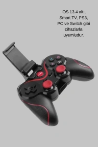 Ergonomik Tasarımlı Şarjlı Kablosuz Gamepad