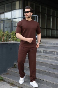 Erkek Alt Üst Krep İkili Takım