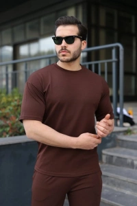 Erkek Alt Üst Krep İkili Takım