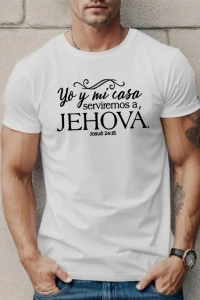 Erkek Jehova Baskılı Süprem T-shirt