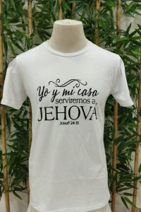 Erkek Jehova Baskılı Süprem T-shirt