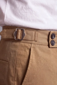 Erkek Toka Detaylı Kumaş Pantolon
