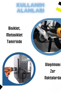 Esnek Şaftlı Tornavida Ucu Seti