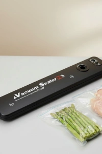 Ev Tipi Gıda Vakumlama ve Yapıştırma Makinesi Sağlam Yapı Uzun Süre Tazelik