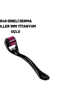 Ev Tipi Mikro İğneli Cilt Bakım Aleti – 1 mm Titanyum Roller