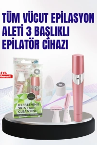 Ev Tipi Profesyonel Epilasyon Cihazı – Pembe
