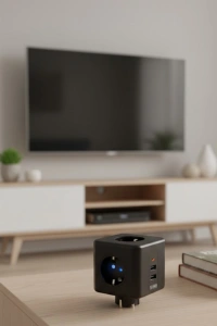 Ev ve Ofis Kullanımı İçin Akım Korumalı USB Girişli Priz