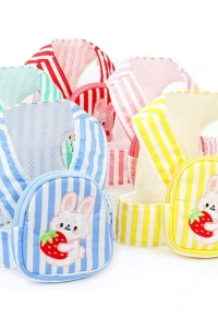 Evcil Hayvan Çantalı Göğüs Gezdirme Tasması Seti