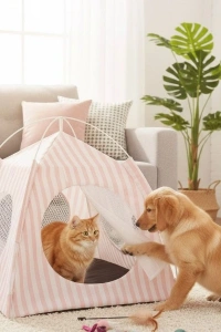 Evcil Hayvan Katlanabilir Oyun Çadırı