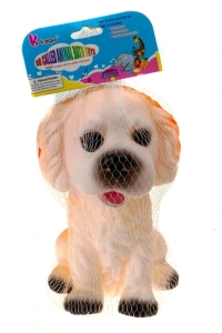 Evcil Hayvan Sesli Köpek Şeklinde Plastik Oyuncak