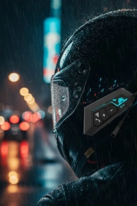 Evrensel Kask Uyumlu Bluetooth Intercom Kulaklık