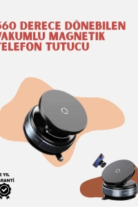 Evrensel Uyumlu Manyetik Araç Telefon Standı – Dayanıklı Alüminyum Gövde