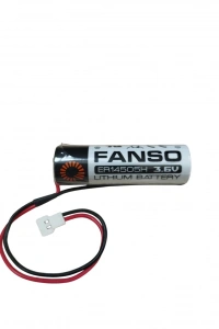 FANSO ER14505H Kablolu Konnektörlü (51005-2P) 3.6V Lithium Pil (Li-SOCL2)
