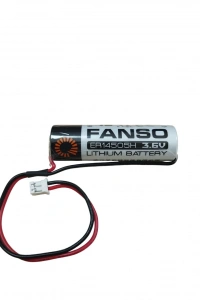 FANSO ER14505H Kablolu Konnektörlü (JST PH-2.0) 3.6V Lithium Pil (Li-SOCL2)