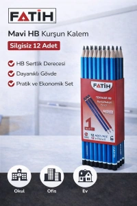Fatih Mercanlı 12010 HB Kurşun Kalem 12 Adet