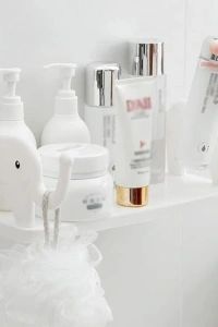 Fil Desenli Yapışkanlı Çok Amaçlı Raf