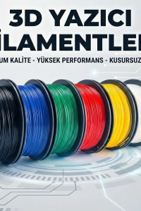 Filament 3D Kalem Yazıcı Için 10 renk 20 metre