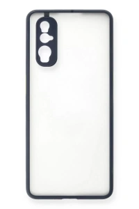 Find X2 Kılıf Montreal Silikon Kapak - Lacivert
