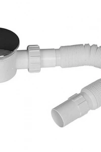 Flat Duş Tekne Sifonu 90 mm Körüklü