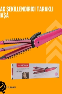 Fön İşlemine Uyumlu Sabitleyici Saç Tarağı