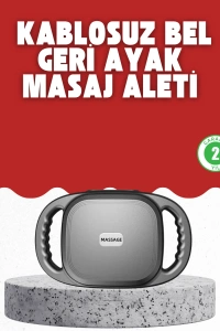 Fonksiyonlu Şarjlı Masaj Aleti 6 Başlık 2000 mAh Ergonomik Gövde