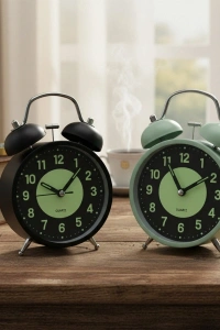 Fosforlu Metal Çalar Saat