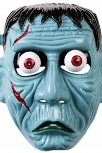 Frankenstein Temalı Sallanan Oynar Gözlü Maske